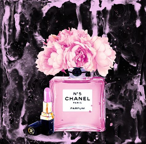 chanel watercolor painting|Chanel Watercolor Art .